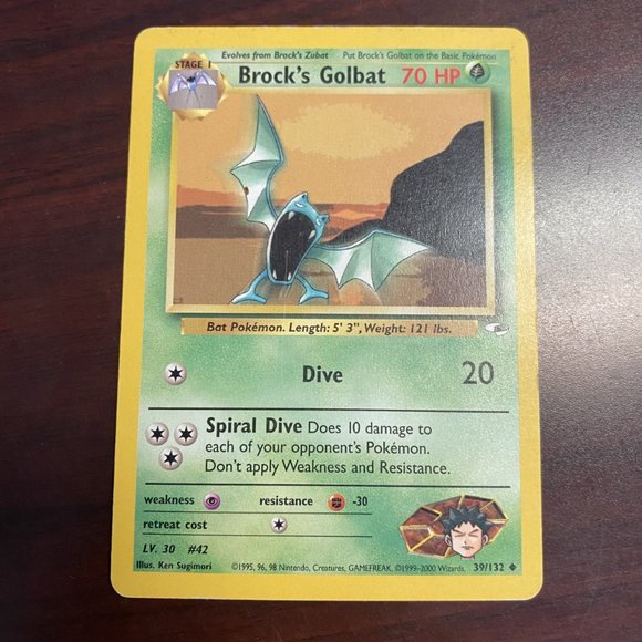 Pokemon Cards Zubat Golbat Sandslash Sandshrew - Picture 10 of 12